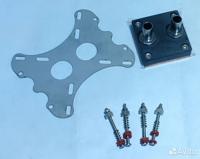 Водоблок медный для процессора