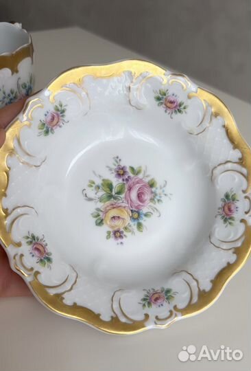 Чашка с блюдцем Lindner