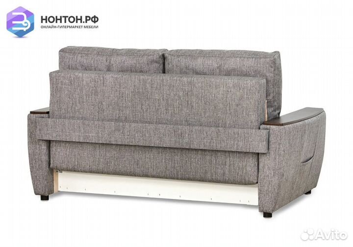 Диван еврокнижка Дубай темно-серый