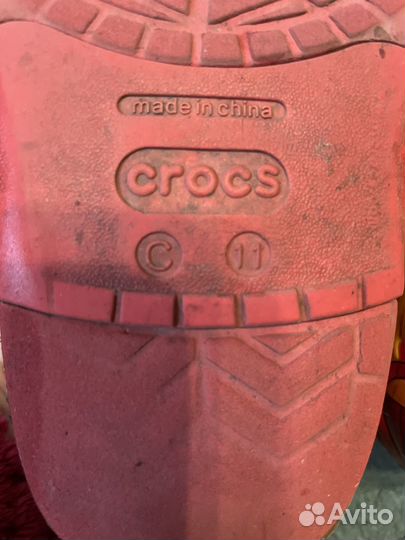Crocs детские с11/с12
