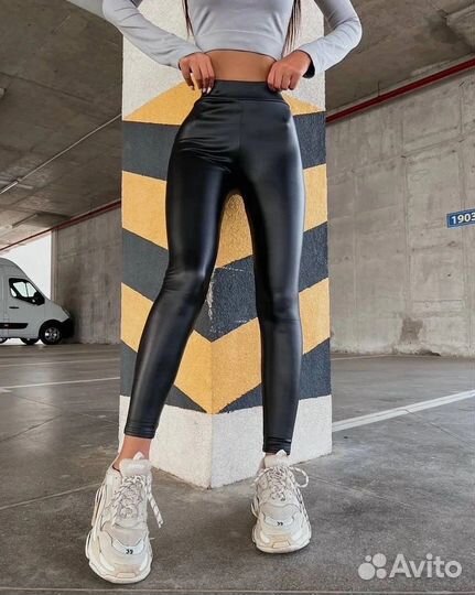 Лосины с начесом женские