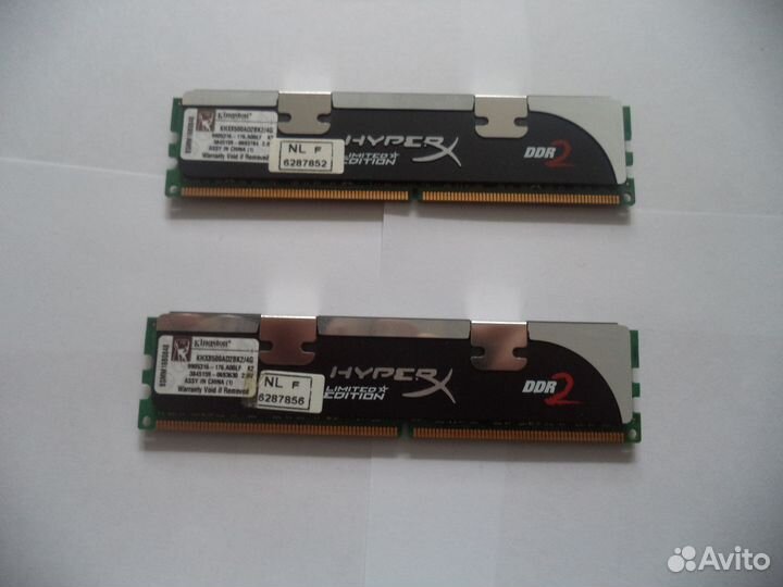 Память DDR2 Kingston HyperX 4Gb (2x2Gb) PC2-6400