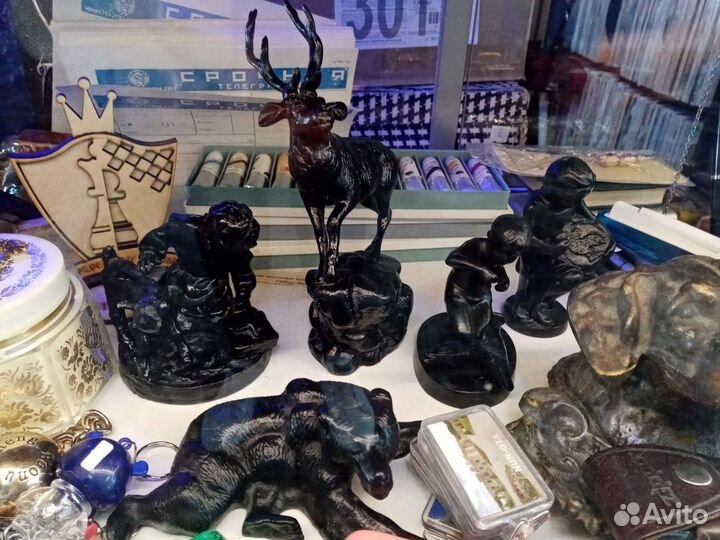 Чугунные статуэтки СССР