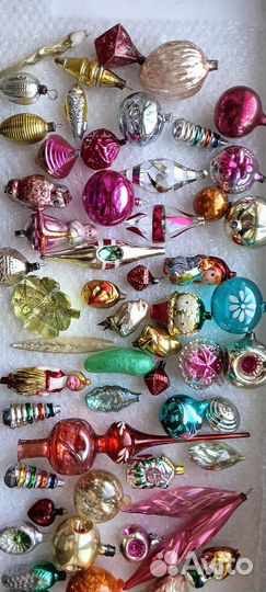 Елочные игрушки СССР лот в реставрацию