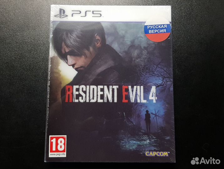 Resident Evil 4 Remake (PS5), голографич. издание