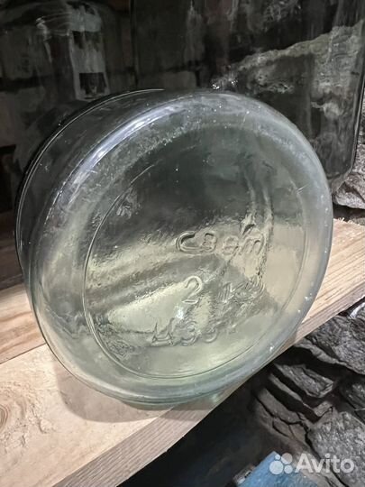 Банка стеклянная 2 литровые