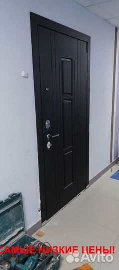 Толстая дверь входная железная с бесплатной достав
