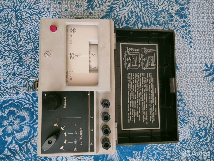 Измеритель сопротивления заземления М416