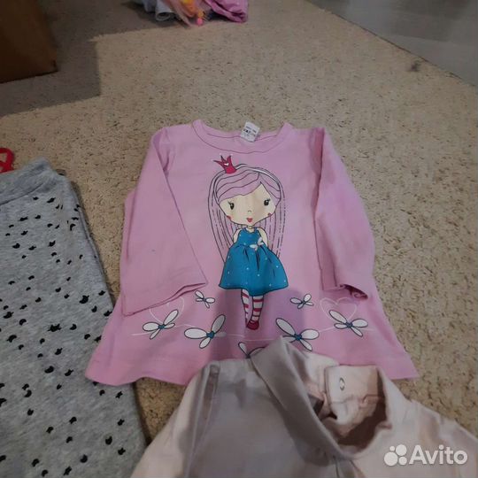 Вещи пакетом на девочку 86-92