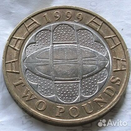 2 британских фунта Regby