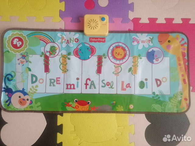 Развивающие игрушки коврик-пианино