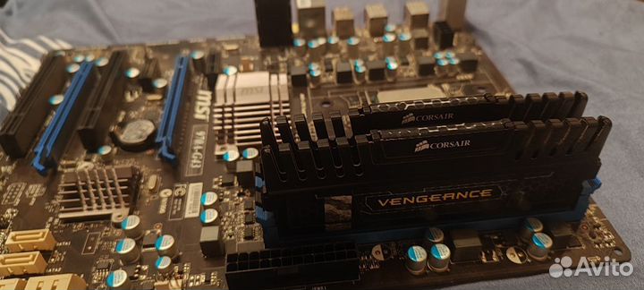 Продам мать+проц+16Gb Озу