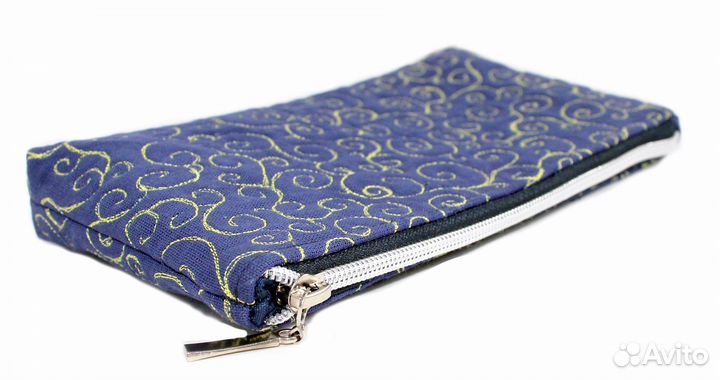 Косметичка женская маленькая дорожная на молнии