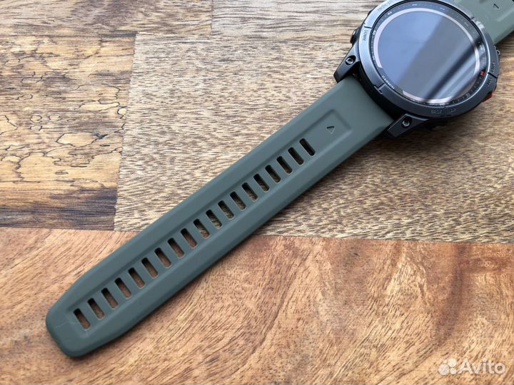 Премиальный ремешок дизайн Fenix 7 22 мм: хаки