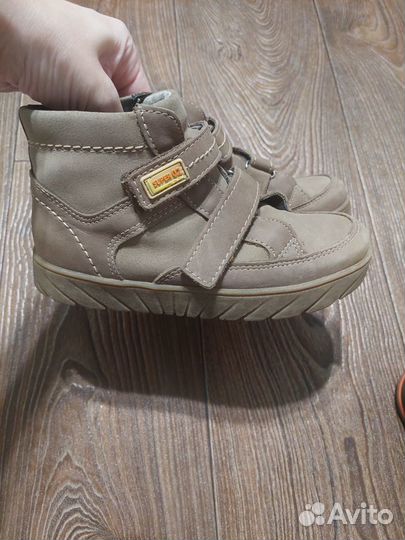 Ботинки осень