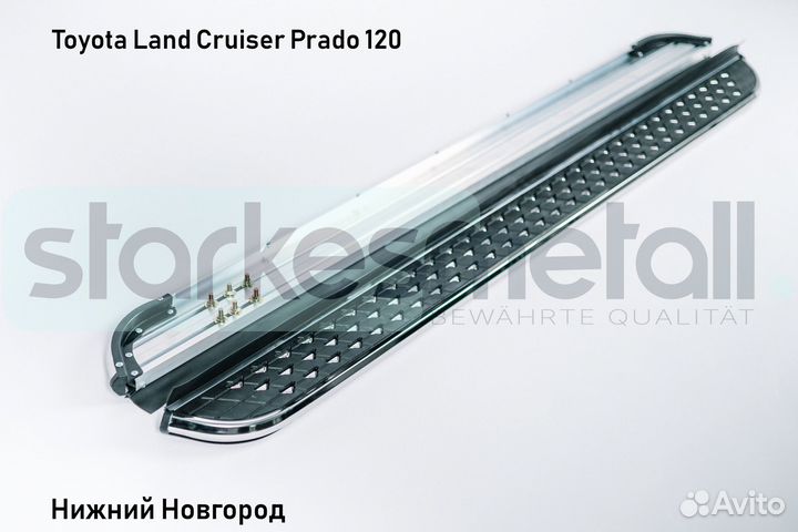 Подножки Toyota Land Cruiser Prado 120 TOR