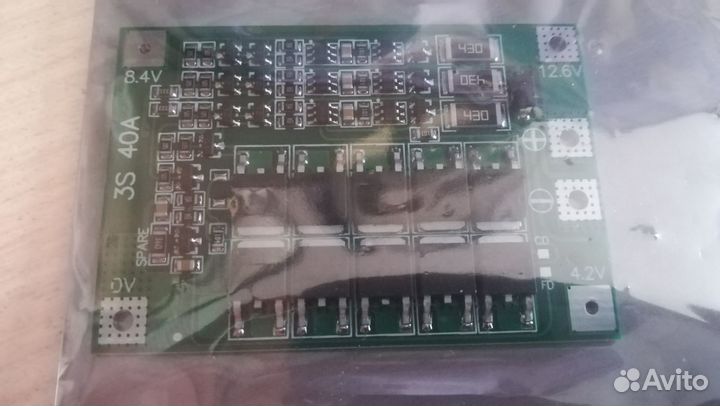 Платы BMS 3S / 4S 40 A