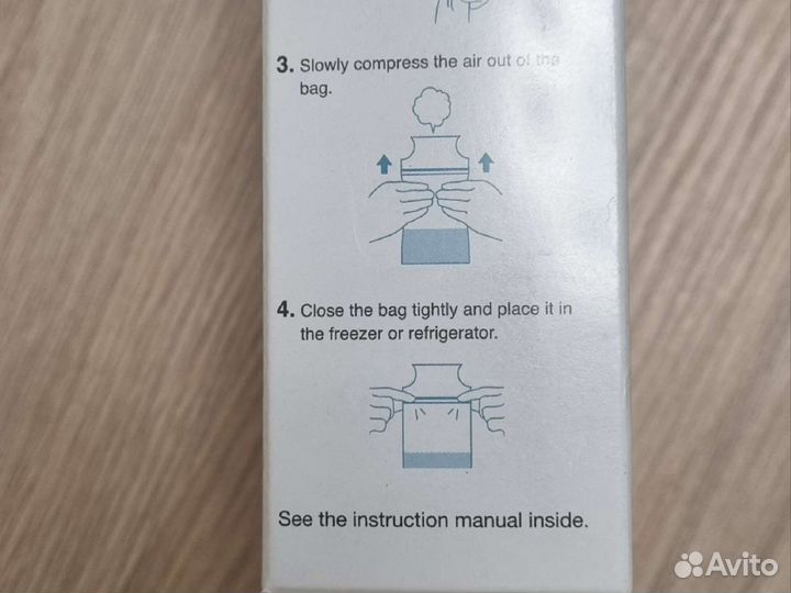 Pigeon пакеты для заморозки и хранения грудного мо