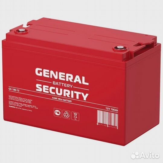 Аккумулятор General Security GS 100-12