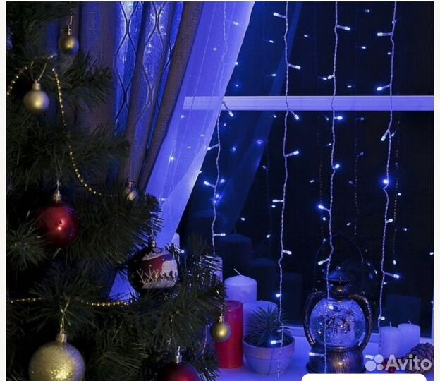 Гирлянда светодиодная 2*1,5