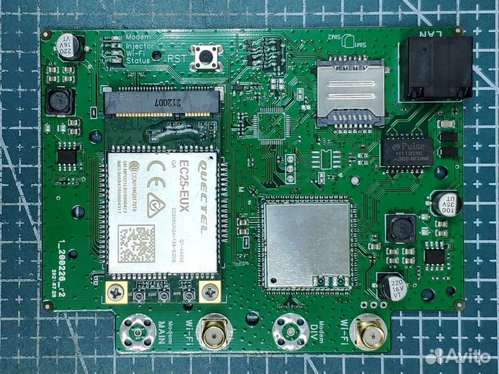 Модем Quectel EC25-EUX мини pci-e LTE Cat4 модуль