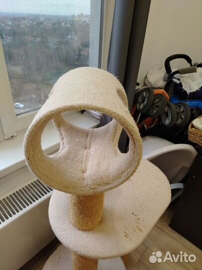 Когтеточка с домиком бу