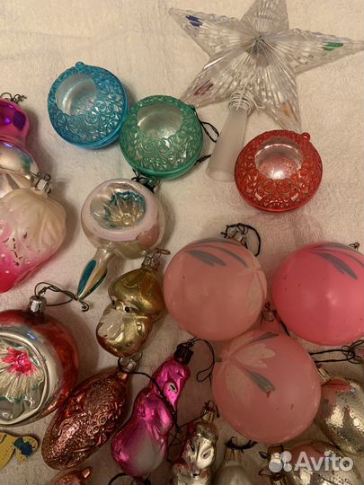 Елочные игрушки СССР