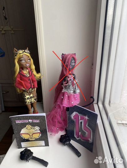 Кукла Монстер Хай Кэтти и Клавдия