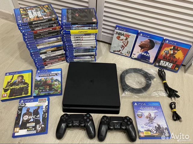 PS4 Playstation 4 sony PS4 PRO + Atomic FC24 GTA 5 купить в Санкт ...