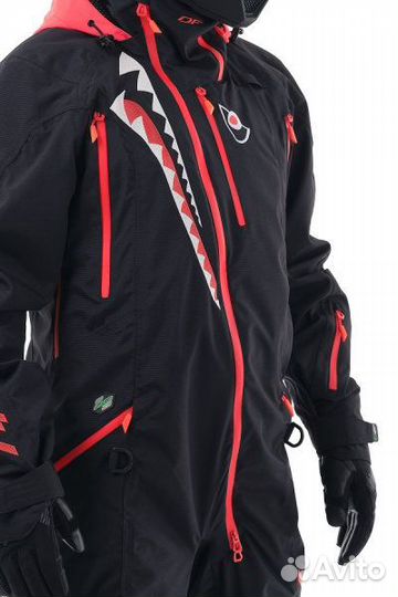 Комбинезон DragonFly Extreme 2020,XXL, черно-красн