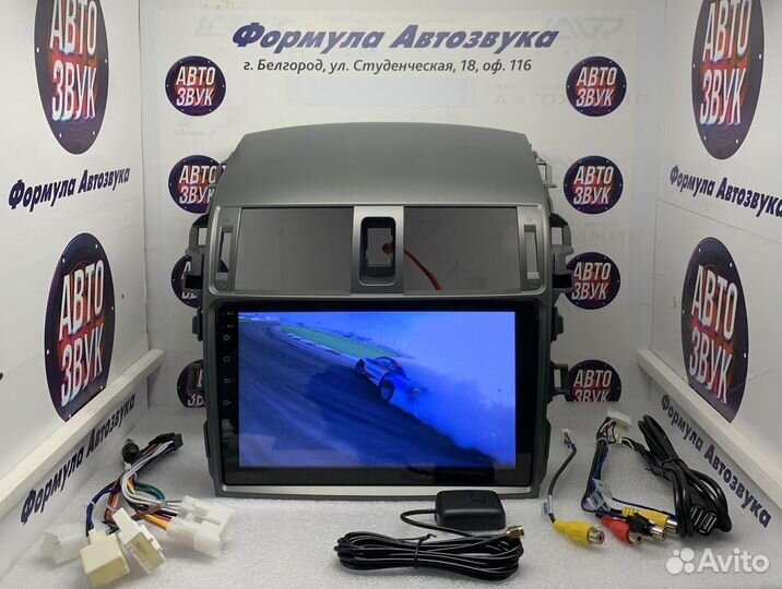 Toyota Corolla 150 магнитола Android навигация USB