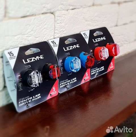 Комплект фонарей Lezyne Femto USB Pair