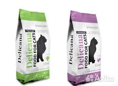 Сухой корм для кошек