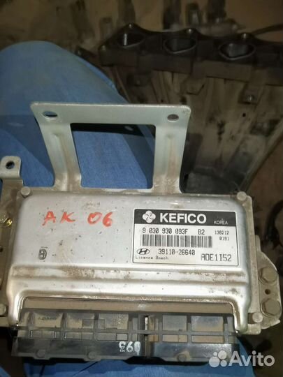 Эбу мозги двигателя Хендай Акцен Таггаз 16кл