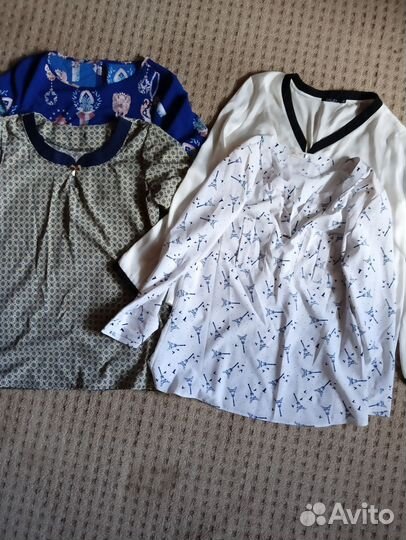 Блузы 46р