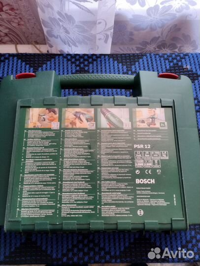 Шуруповерт bosch 12v