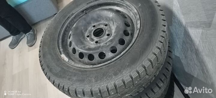Продам колеса на audi 100 комплект цена 25к торг