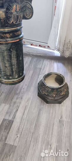 Керамическая подставка под вазу или цветы