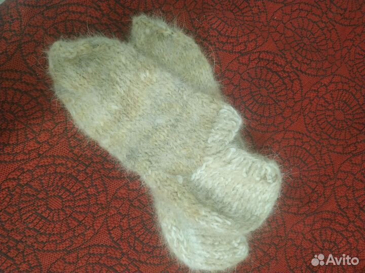 Следки из пуха и шерсти собаки