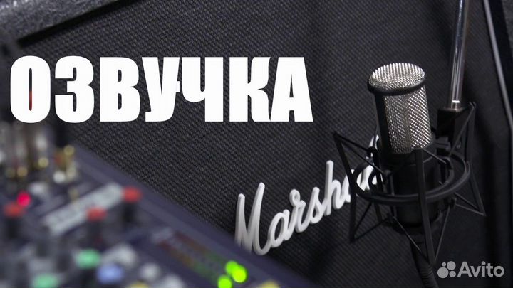 Озвучка диктор