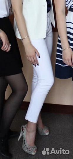 Брюки белые женские