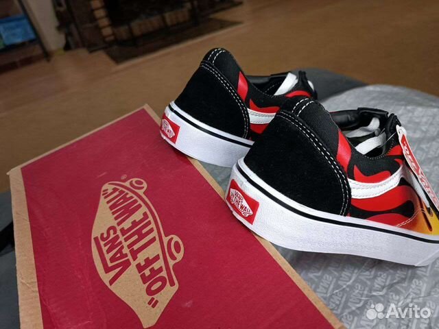 Кеды Vans old skool flame разм 40