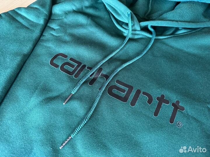 Худи Carhartt Зеленое