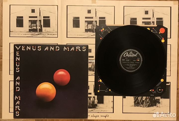 Пластинка (LP). Wings – Venus And Mars