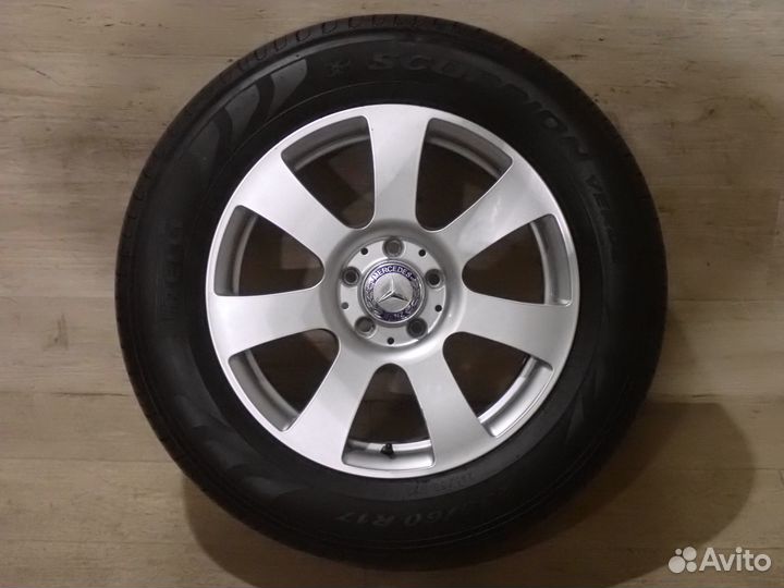 Оригинальные колеса R17 Mercedes GLK лето