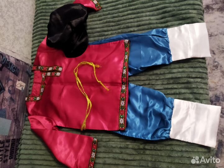 Новогодний костюм для мальчика 104 110