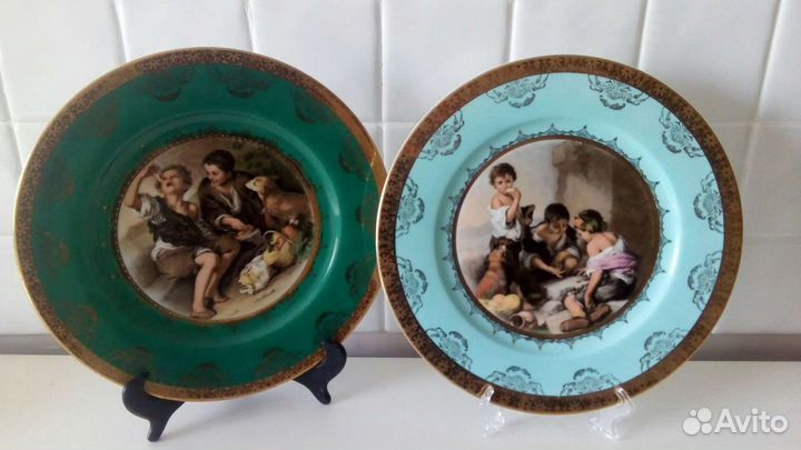 Коллекционная декоративная тарелка,фарфор, Бавария
