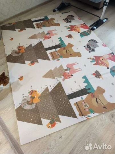 Складной детский коврик 180*200