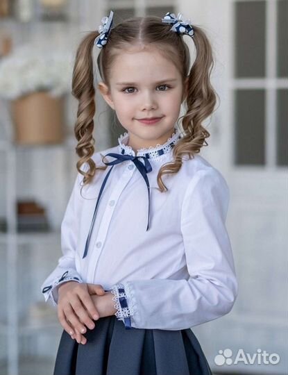 Блузка ф. alolika белая р.146