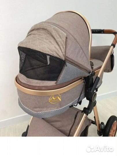 Детская коляска трансформер 2 в 1 luxmom